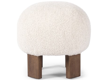 Four Hands Westgate Alma Somerton Ash Upholstered Ottoman