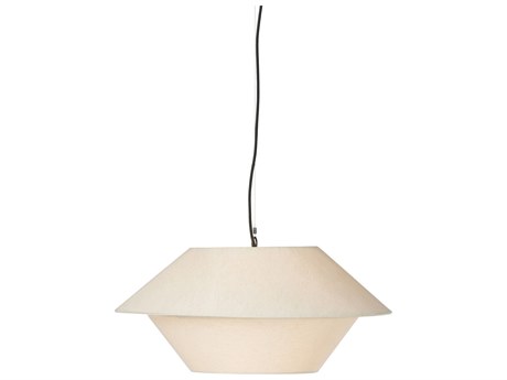 Four Hands Hutton Mccarthy Beige Linen Pendant