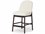 Four Hands Allston Sonoma Black Mocha Ash Iron Leather Upholstered Counter Stool  FS239492004