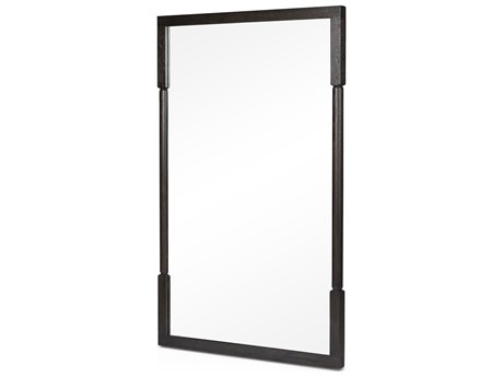 Four Hands Wells Concord Charcoal Oak Floor Mirror