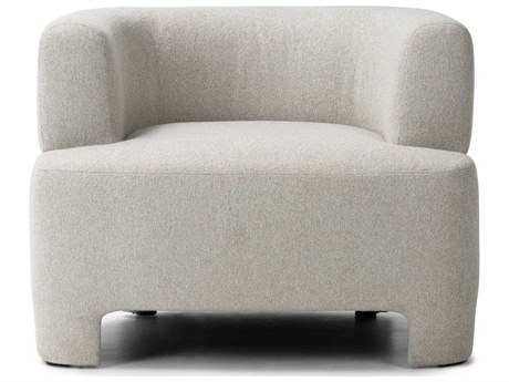 Four Hands Farrow White Fabric Accent Chair