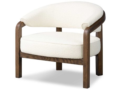 Four Hands Farrow White Fabric Accent Chair