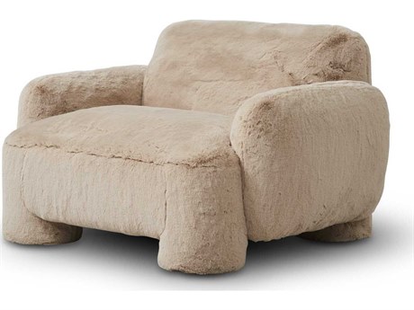 Four Hands Carnegie Beige Fabric Accent Chair