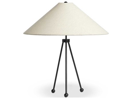 Four Hands Waldorf Table Lamp - Matte Black