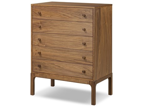 Four Hands Wallis Arturo Natural Walnut Veneer Walnut Wood Chest