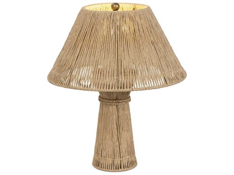 Four Hands Asher Nessa Table Lamp - Antique Brass Iron