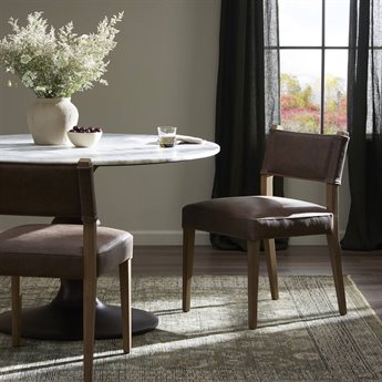 Four Hands Berman Oak Wood Dining Room Set