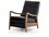 Four Hands Kensington Linen Natural / Rubbed Sienna Brown Recliner Chair  FSCKEN17347188