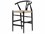 Four Hands Grass Roots Muestra Wood Teak None Weathered Grey Vintage White Counter Stool  FSJLAN205A