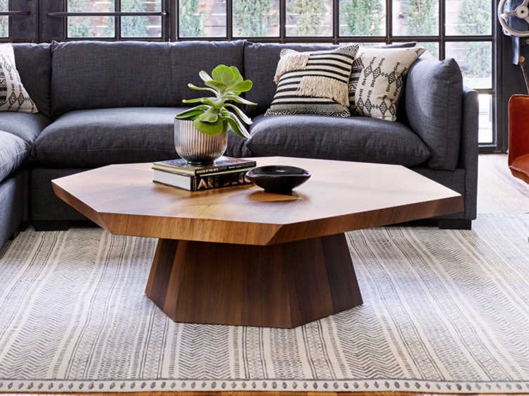 Four Hands Wesson Blonde Yukas 53 Wide Coffee Table Four Hands Wesson Blonde Yukas 53 Wide Coffee Table