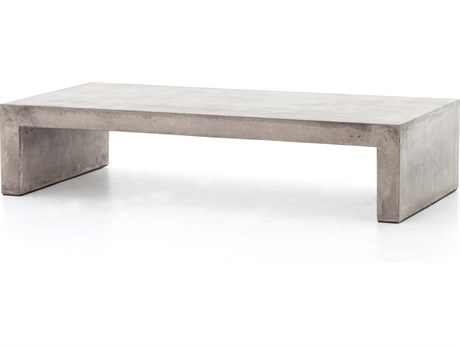 Luxecor Globetrotter Parish Rectangular Grey Concrete Coffee Table