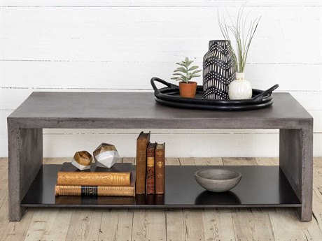 Four Hands Everett Dark Grey 46 X 15 75 Rectangular Hugo Coffee Four Hands Everett Dark Grey 46 X 15 75 Rectangular Hugo Coffee Table