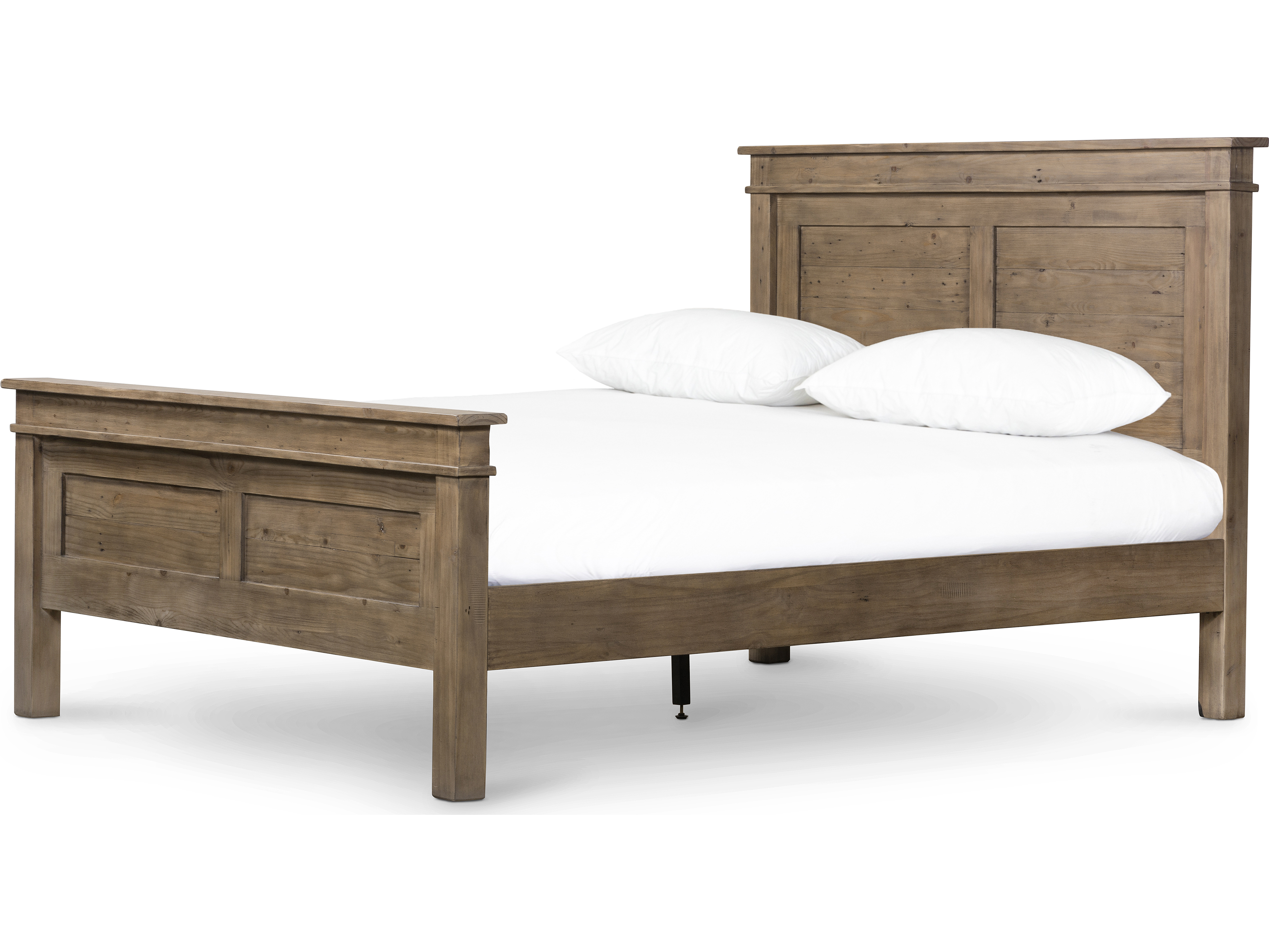 Four Hands Settler Sundried Ash Queen Panel Bed