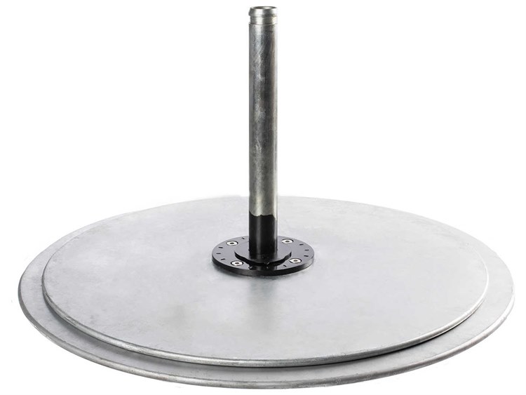 Frankford Galvanized Steel 36'' Round 156lbs Stackable Plate