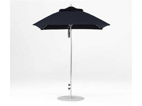 Frankford Monterey Custom Market Fiberglass 6.5' Square Pulley Lift Umbrella