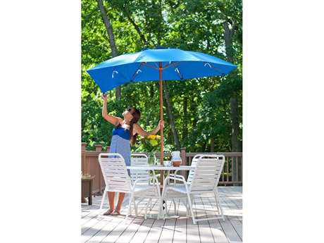7 Foot Outdoor Umbrellas 8 Patio Patioliving Frankford Catalina Fiberglass Patio 7 5 Foot Wide Octagon Manual Lift Umbrella