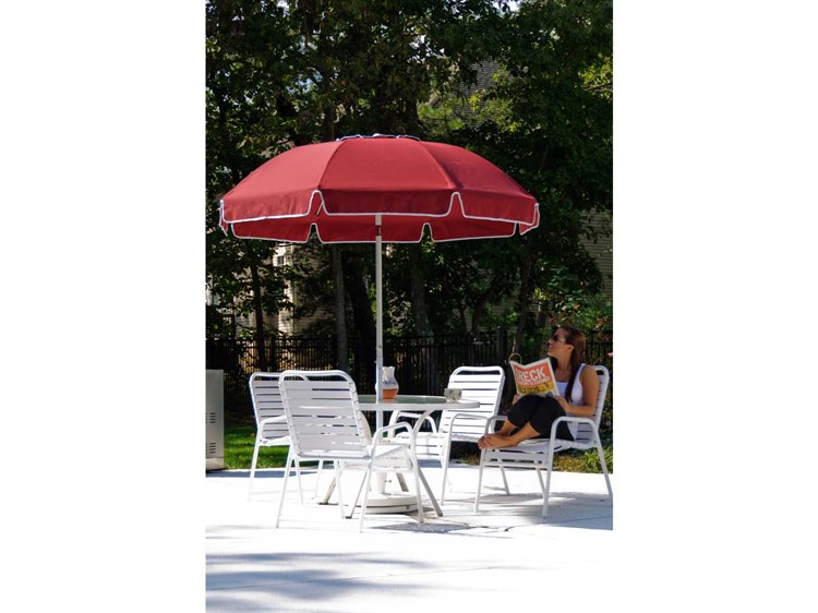 Frankford Catalina Fiberglass Patio 7 5 Foot Wide Octagon Crank Frankford Catalina Fiberglass Patio 7 5 Foot Wide Octagon Crank Tilt Umbrella