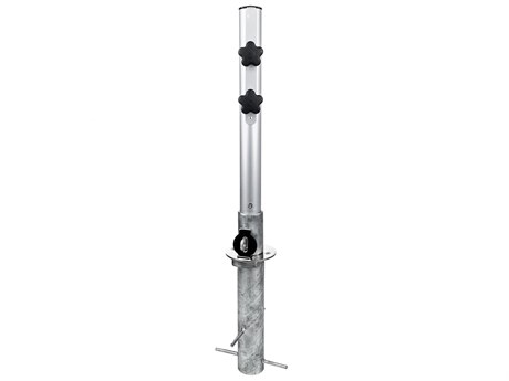 Frankford Specialty Stainless Silver Mist In-Ground Stem Mount
