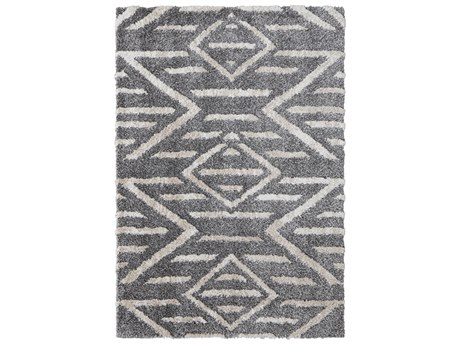 Feizy Rugs Mynka Shag Geometric Area Rug