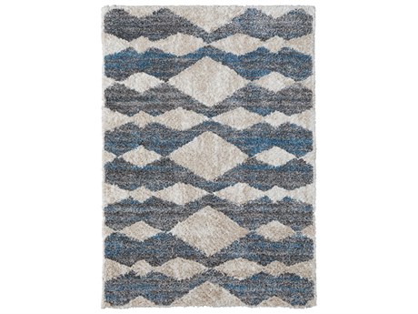 Feizy Rugs Mynka Shag Geometric Area Rug