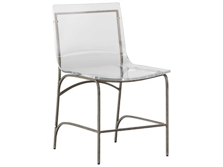 Gabby Penelope Clear Side Dining Chair