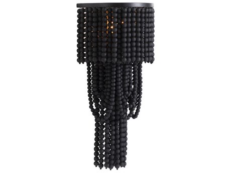 Gabby Norton 2-Light Charcoal Black Matte Wall Sconce