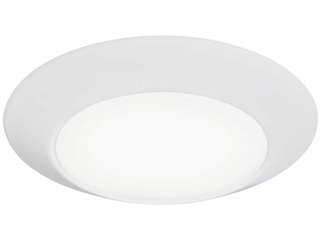 Generation Lighting Traverse 1-Light White LED Round Recessed Light