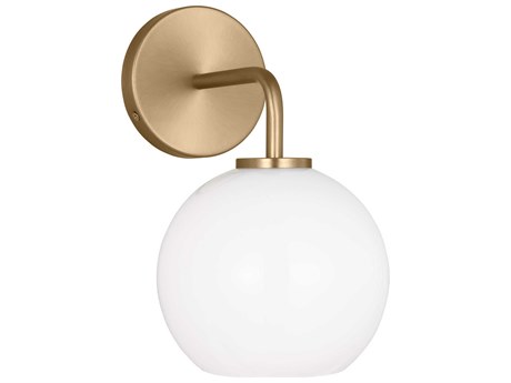 Generation Lighting Orley 1-Light Satin Brass Wall Sconce