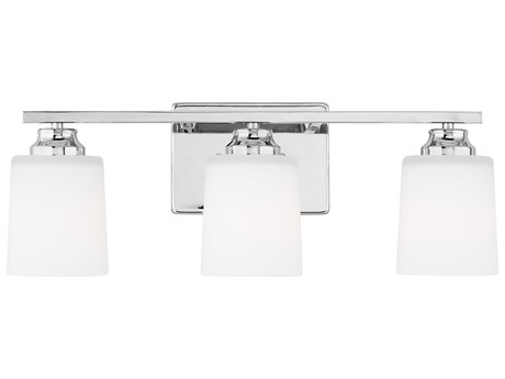 Generation Lighting Vinton 3-Light Chrome Vanity Light