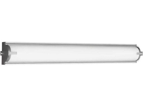 Generation Lighting Braunfels 3-Light Satin Aluminum Silver LED Vanity Light