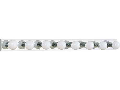 Generation Lighting Center Stage 8-Light Chrome Vanity Light