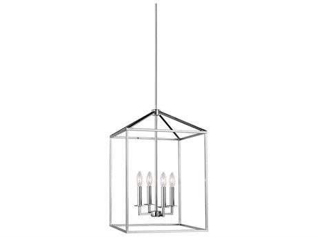 Generation Lighting Perryton 4-Light Chrome Pendant