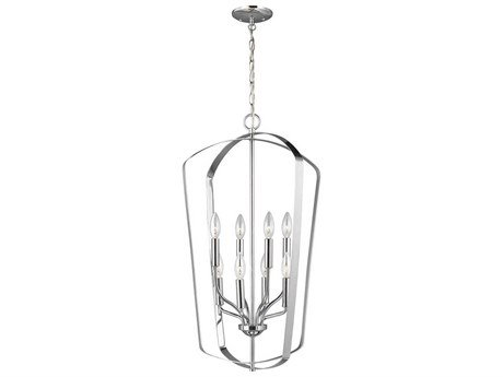 Generation Lighting Romee 8-Light Chrome Pendant