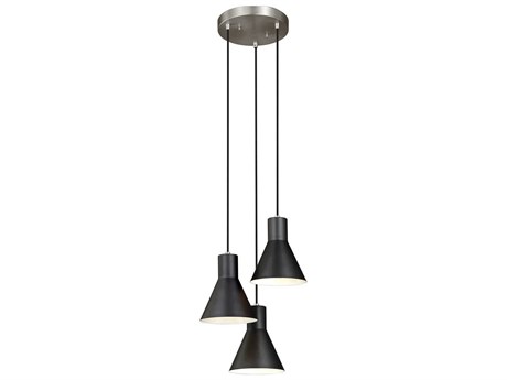 Generation Lighting Towner 3-Light Brushed Nickel Pendant