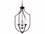 Generation Lighting Hanford 18" Wide 3-Light Brushed Nickel Glass Bell Chandelier  GEN5224503962
