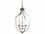 Generation Lighting Hanford 18" Wide 3-Light Bronze Glass Bell Chandelier  GEN5224503710