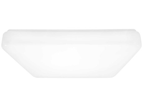 Generation Lighting Vitus 1-Light White LED Flush Mount