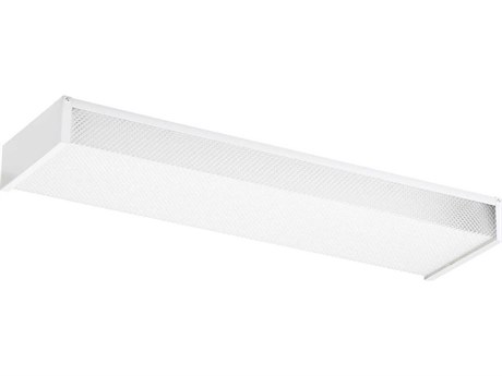 Generation Lighting Drop Lens 1-Light White LED Flush Mount