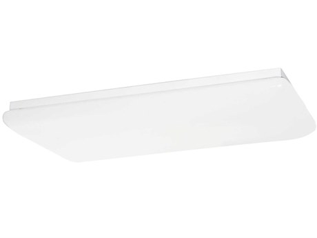 Generation Lighting 4-Light White Flush Mount