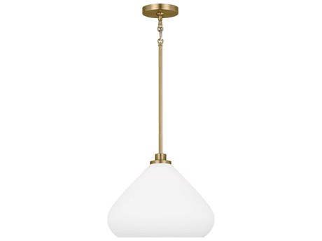 Generation Lighting Margo 1-Light Satin Brass Pendant