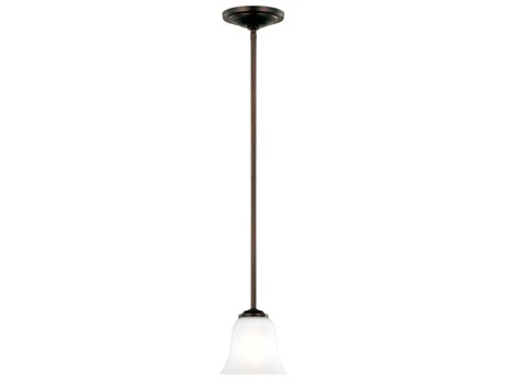 Generation Lighting Emmons 1-Light Bronze Glass Mini Pendant