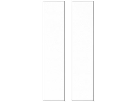 Generation Lighting Address Blank Half Tile Set of 2