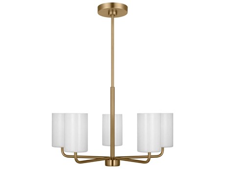 Generation Lighting Rhett 5-Light Satin Bronze Cylinder Chandelier