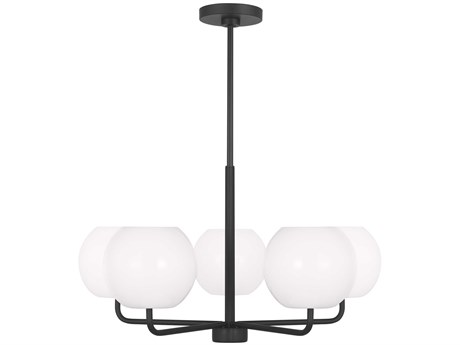 Generation Lighting Rory 5-Light Midnight Black Globe Chandelier