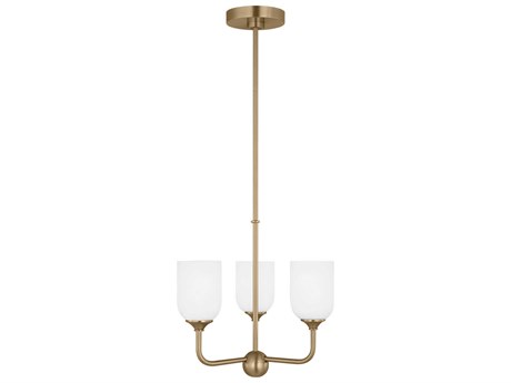 Generation Lighting Emile 3-Light Satin Bronze Chandelier