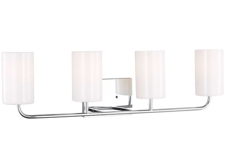 Generation Lighting Rhett 4-Light Chrome Vanity Light