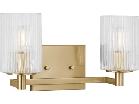Generation Lighting Lando 2-Light Satin Bronze Vanity Light