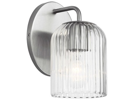 Generation Lighting Eisele 1-Light Brushed Nickel Wall Sconce