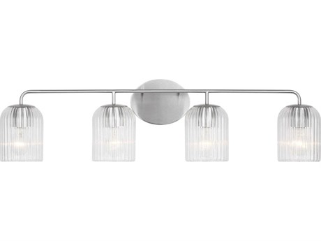 Generation Lighting Eisele 4-Light Brushed Nickel Vanity Light