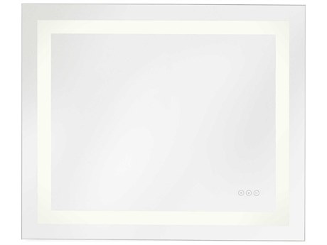 Generation Lighting Mera Might Bright White Rectangular Wall Mirror